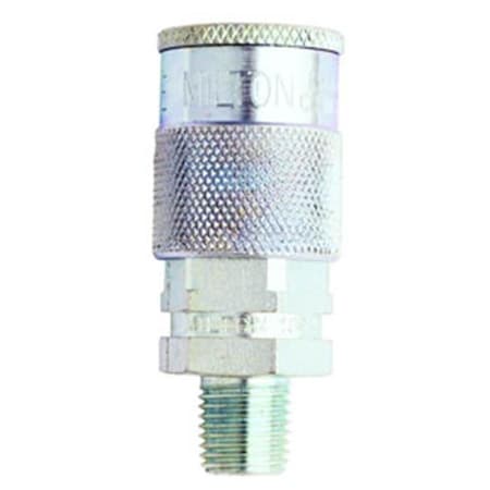 Milton Milton Industries 1834 H Style; 0.2 5 in. Male NPT Coupler MIL-1834